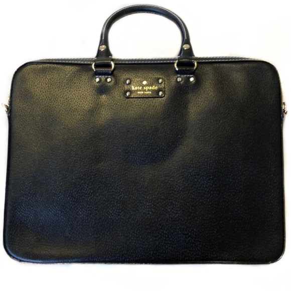 kate spade Handbags - SOLD SOLD SOLD KATE SPADE LEATHER LAPTOP CASE